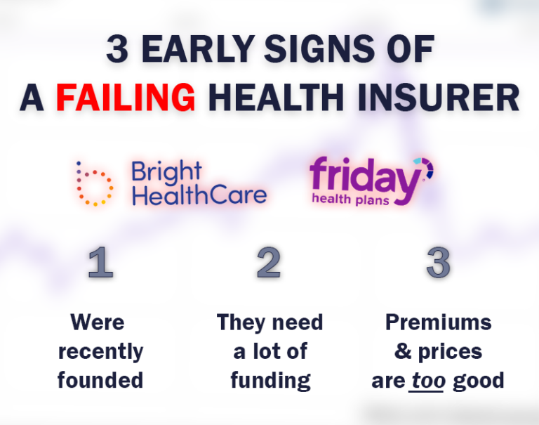 failed health insurance companies